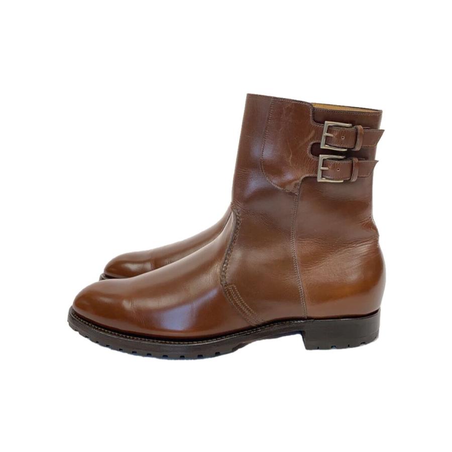 JOHN LOBB◇WOBURN/サイドジップブーツ/6/BRW/レザー : セカンド