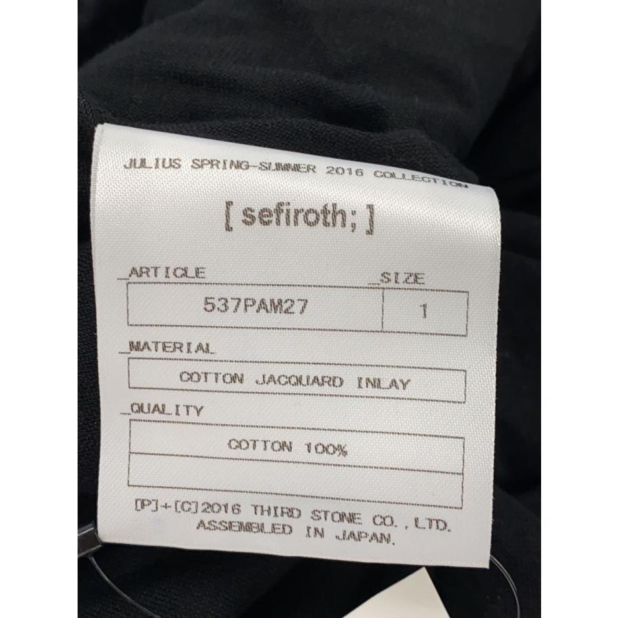 JULIUS / サルエルパンツ/1/コットン/BLK/537PAM27 JULIUS◇サルエルパンツ/1/コットン/BLK/537PAM27 : セカンド