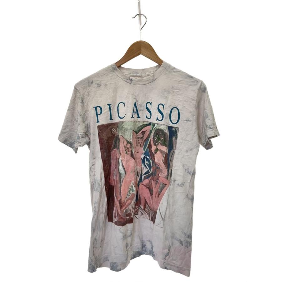 その他ブランド / 90S PICASSO Tシャツ/M/コットン/GRY PICASSO/Tシャツ/S/コットン/GRY/総柄 : セカンドストリートYahoo!店