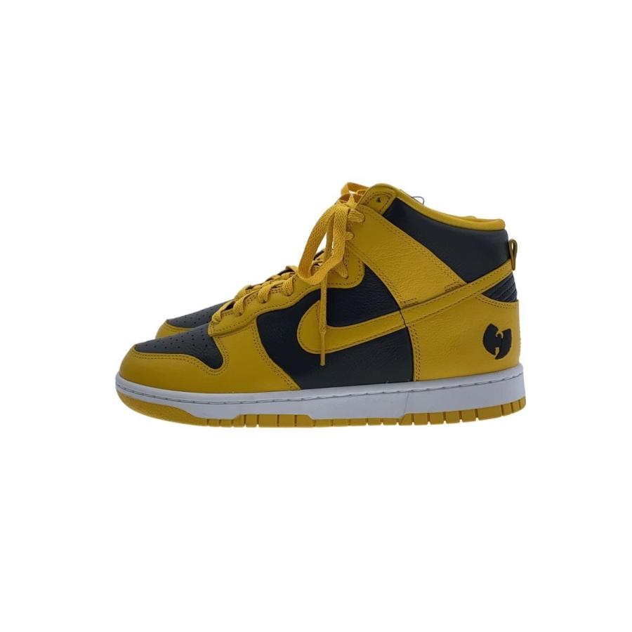NIKE / DUNK HIGH RETRO PRM_ダンク ハイ レトロ プレミアム/27cm/YLW NIKE◇DUNK HIGH RETRO PRM_ダンク ハイ レトロ プレミアム/27.5cm/YLW