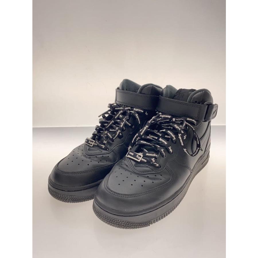 NIKE◇AIR FORCE 1 MID_エアフォース ミッド/26.5cm/BLK// : セカンド