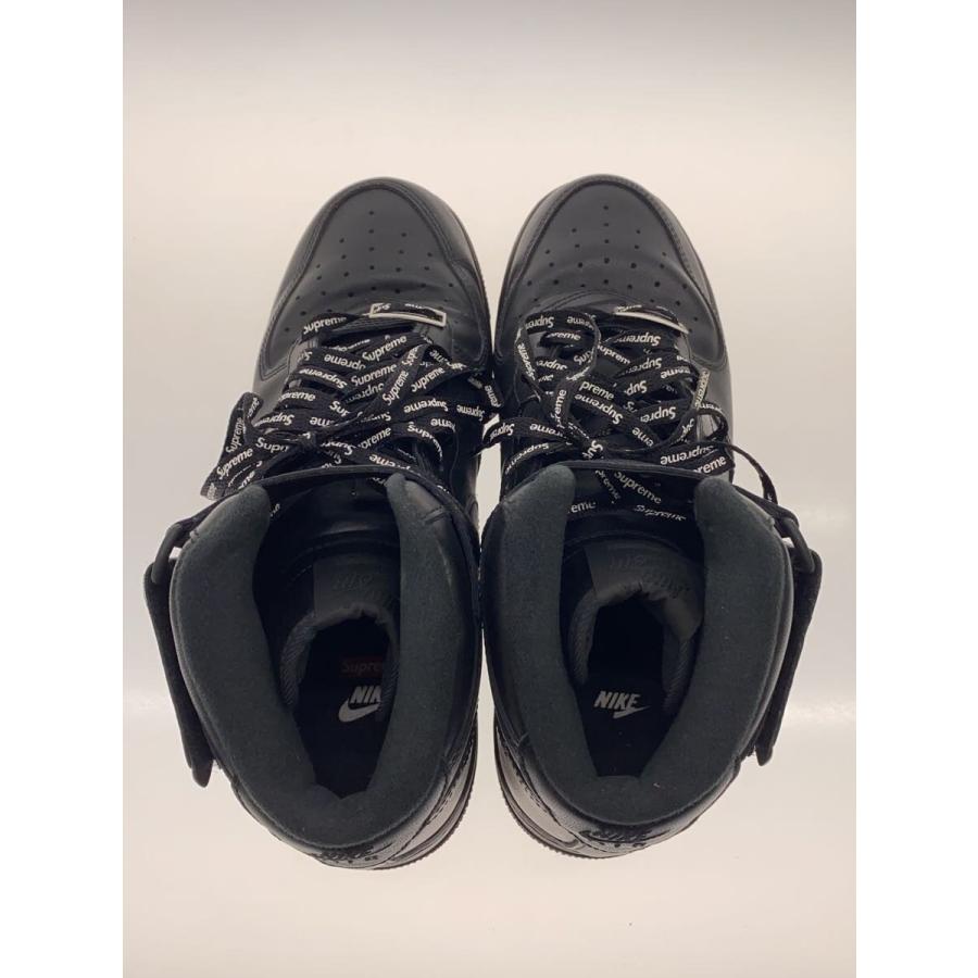 NIKE◇AIR FORCE 1 MID_エアフォース ミッド/26.5cm/BLK// : セカンド