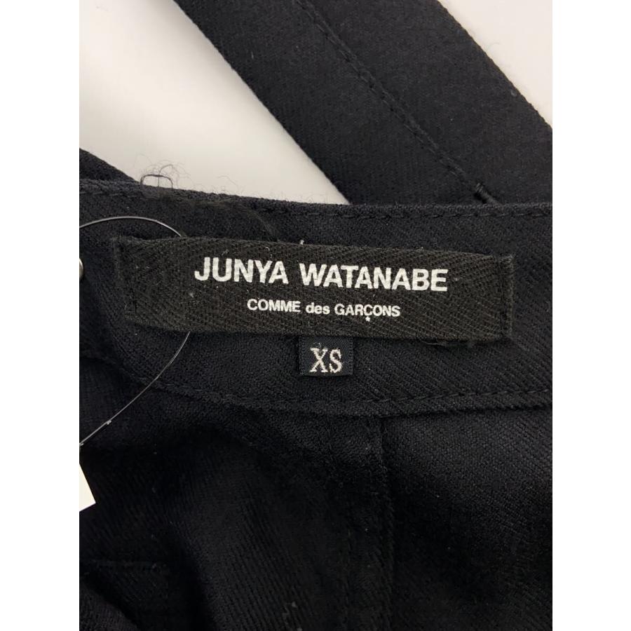 JNNYA WATANABE COMMEdesGARCONS オーバーオール JUNYA WATANABE COMME des GARCONS◇オーバーオール/XS/ウール/BLK/JL