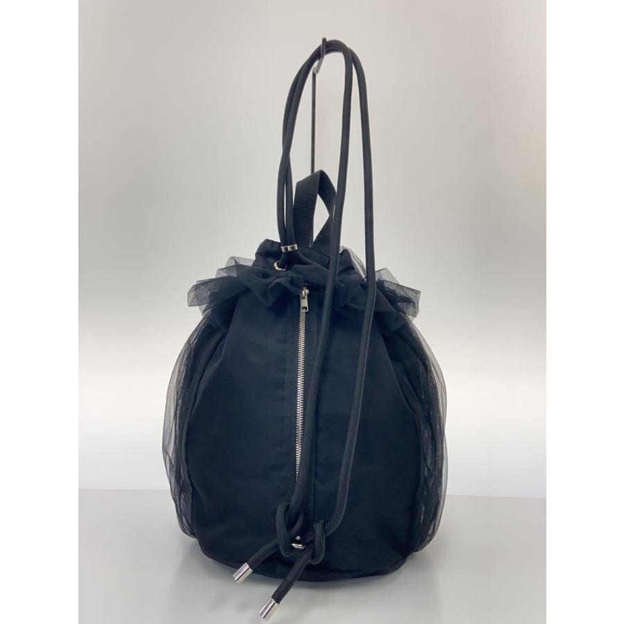 noir kei ninomiya◆ショルダーバッグ/ナイロン/BLK//