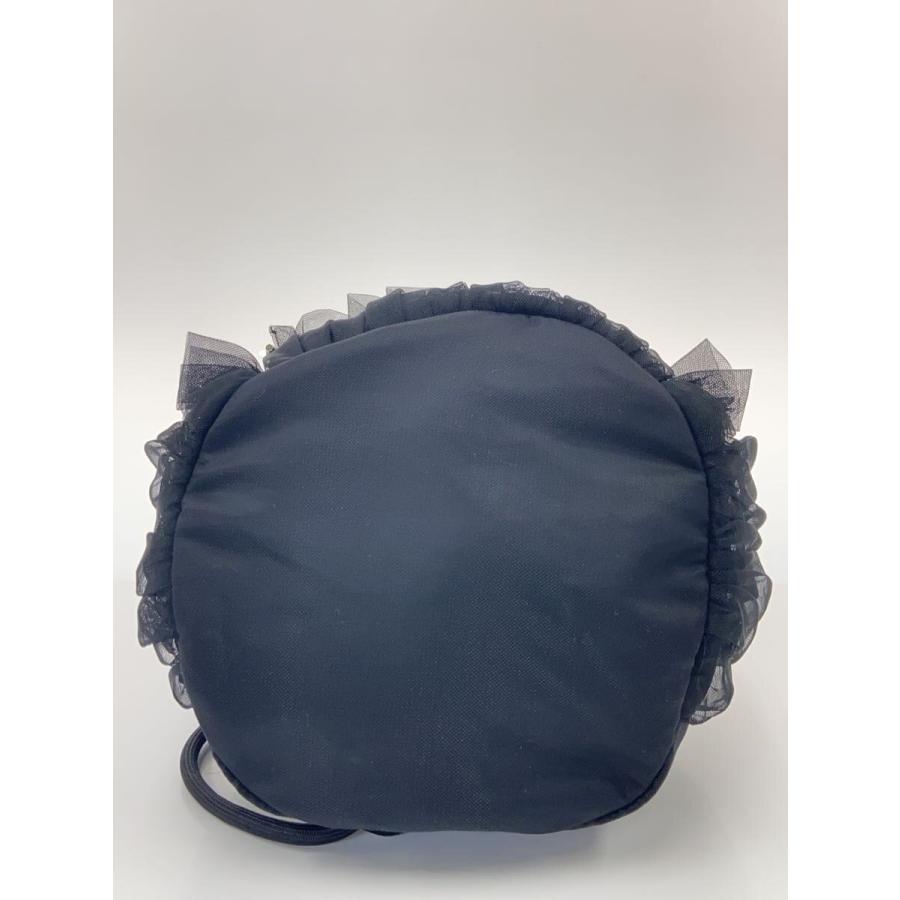noir kei ninomiya◆ショルダーバッグ/ナイロン/BLK//