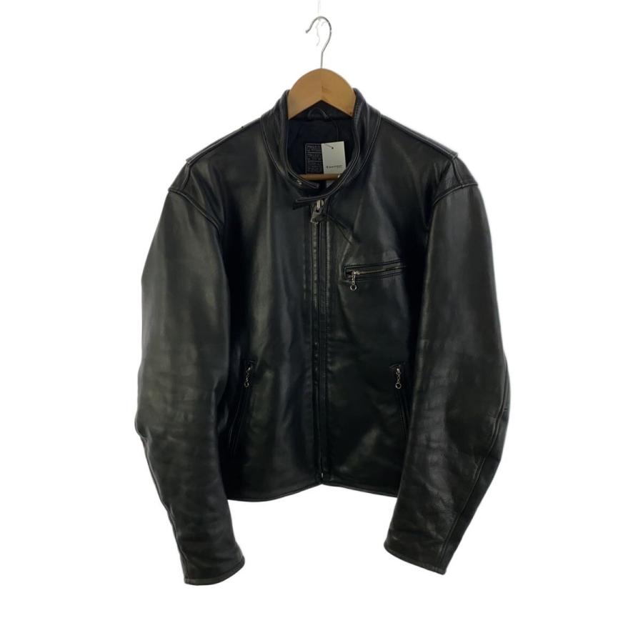 バイク 希少2XL/美品 カドヤ シングルライダースジャケット レーシング