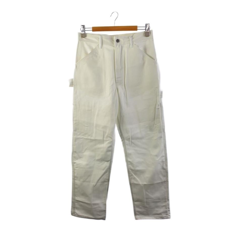 極美品 TRADESMMAN USA製 ペインターパンツ TRADESMAN◇ペインターパンツ/--/--/WHT/無地 : セカンドストリート