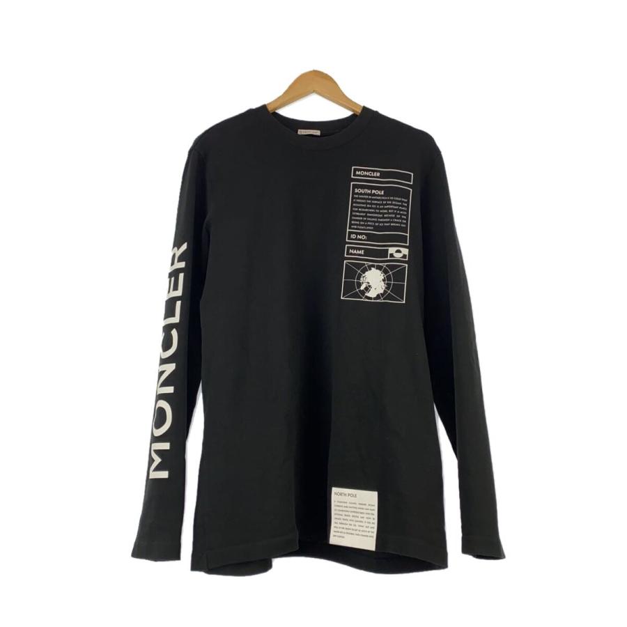 MONCLER ブラック 長袖シャツ SOUTH POLE