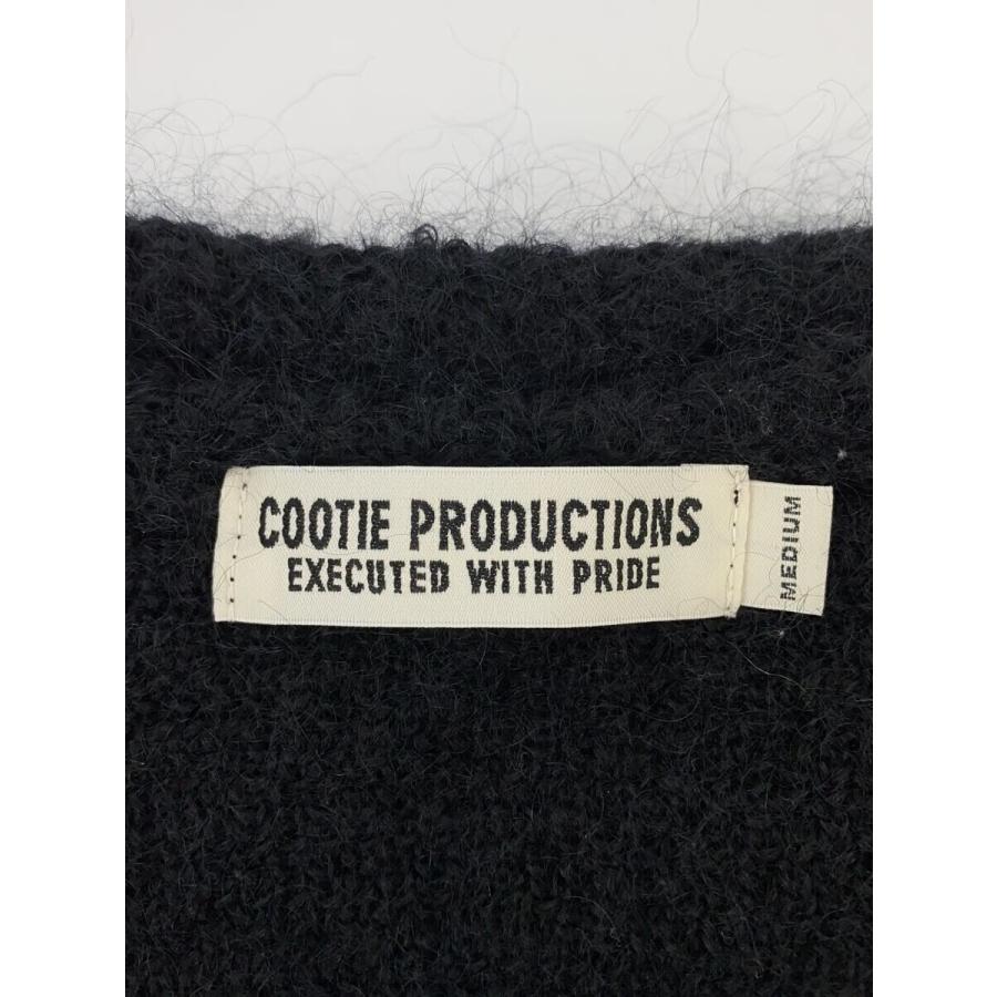 COOTIE◇Mohair Cardigan/モヘヤカーディガン/M/モヘア/BLK COOTIE◇Mohair Cardigan/モヘヤカーディガン/M/モヘア/BLK