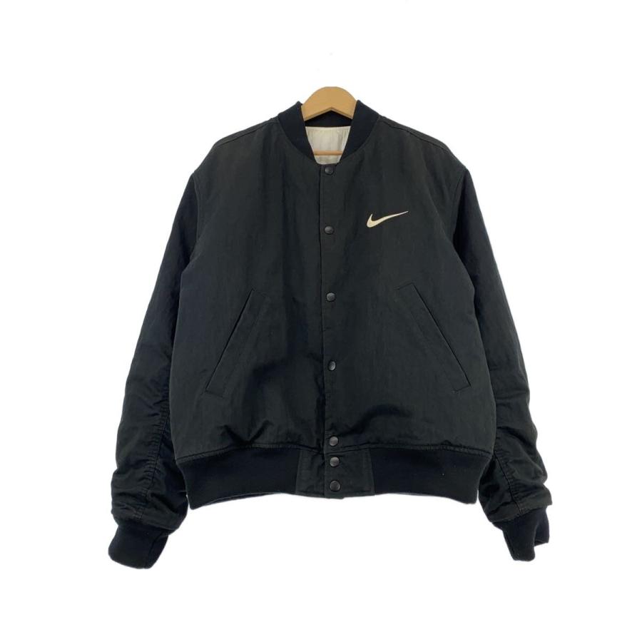 NIKE◇Reversible Jacket/リバーシブルジャケット/M/ナイロン/BLK 