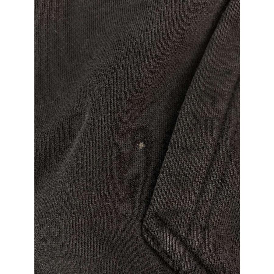 POLO RALPH LAUREN◇90s/ビッグポニー/前V/パーカー/L/コットン/BLK