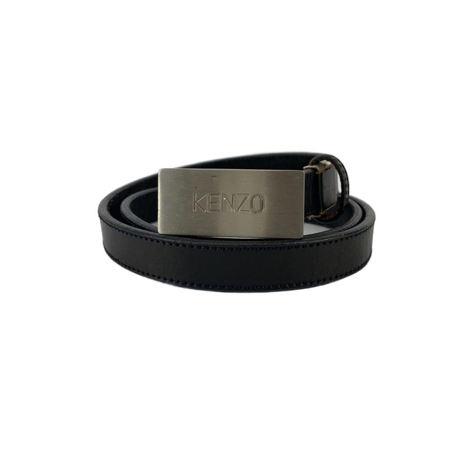 KENZO◇ベルト/レザー/BLK/無地/レディース : セカンドストリートYahoo