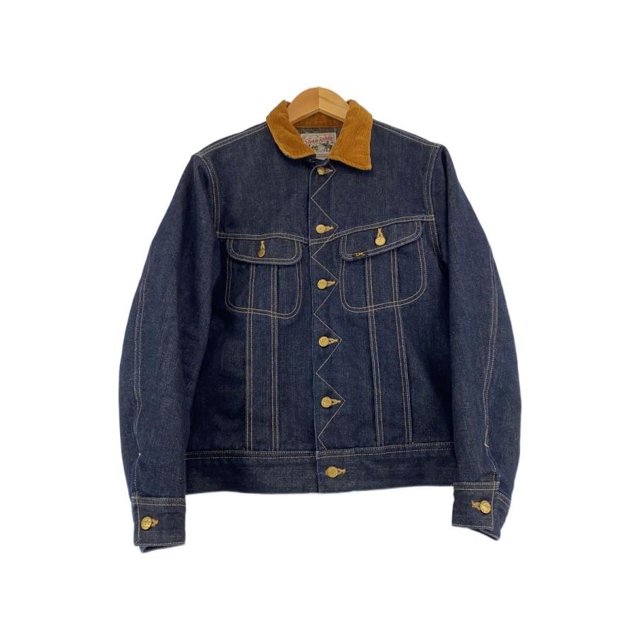 Lee◇Gジャン/STORM RIDER/裏地ブランケット/襟コーデュロイ/M/デニム