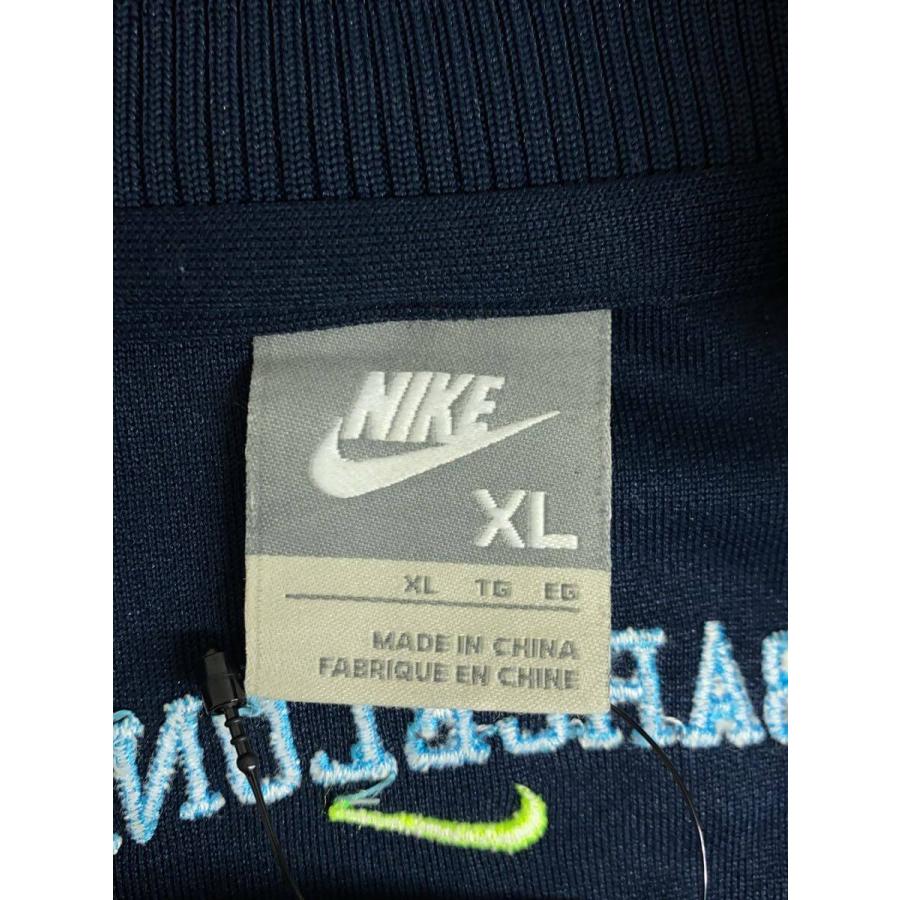 NIKE◇00s/FC BARCELONA/トラックジャケット/XL/ポリエステル/NVY