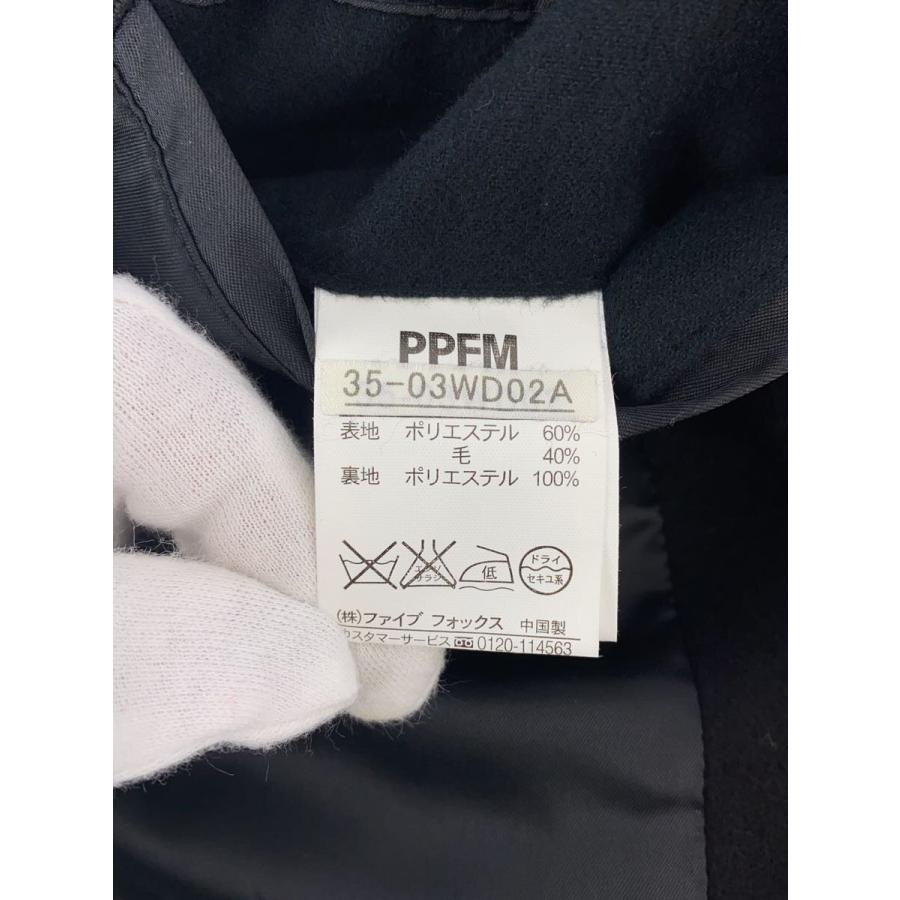 PPFM◇00s/ナポレオンコート/即売モデル/Y2K/ウール40/M/ポリエステル