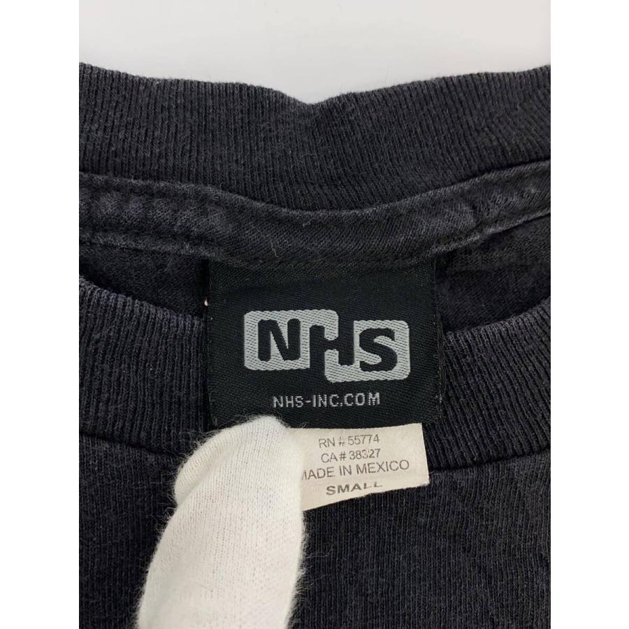INDEPENDENT◇00s/NHSタグ/Tシャツ/アイアンクロス/S/コットン/BLK