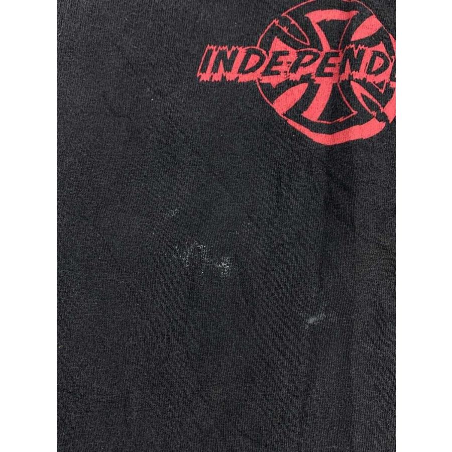s*♪様 [希少NSHタグ] independent アイアンクロス Tシャツ INDEPENDENT◇00s/NHSタグ/Tシャツ/アイアンクロス/S/コットン/BLK