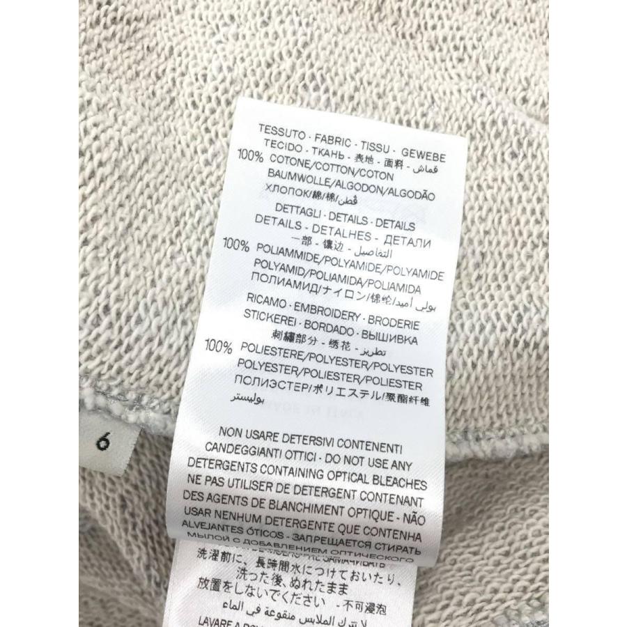 GUCCI◇リボン/パーカー/サイズ6/コットン/GRY/518552 : 2319314042209  