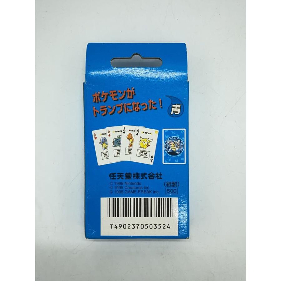 【未開封】ポケットモンスター 青 トランプ ポケモン 任天堂 カメックス 初代 未開封】ポケットモンスター 青 トランプ ポケモン 任天堂