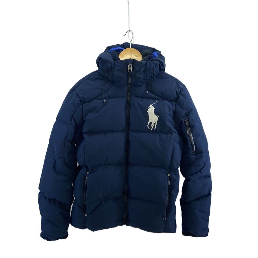 POLO RALPH LAUREN◇ダウンジャケット/S/ポリエステル/NVY : セカンド