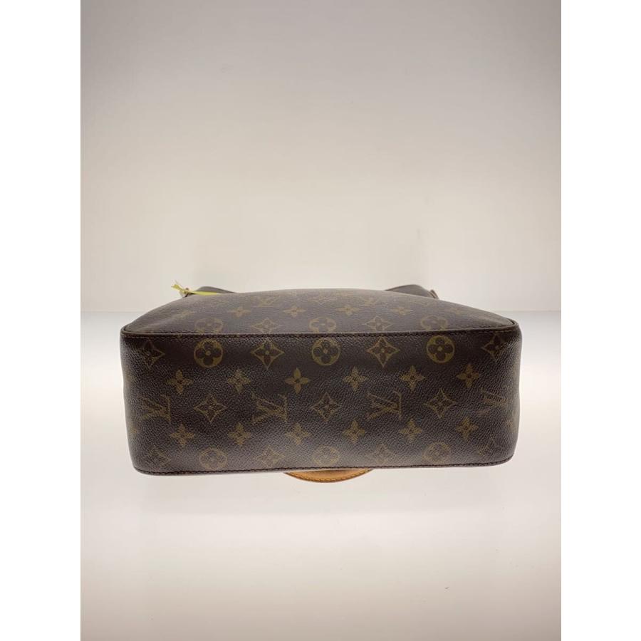 LOUIS VUITTON◇ルーピングGM_モノグラム・キャンバス/PVC/BRW