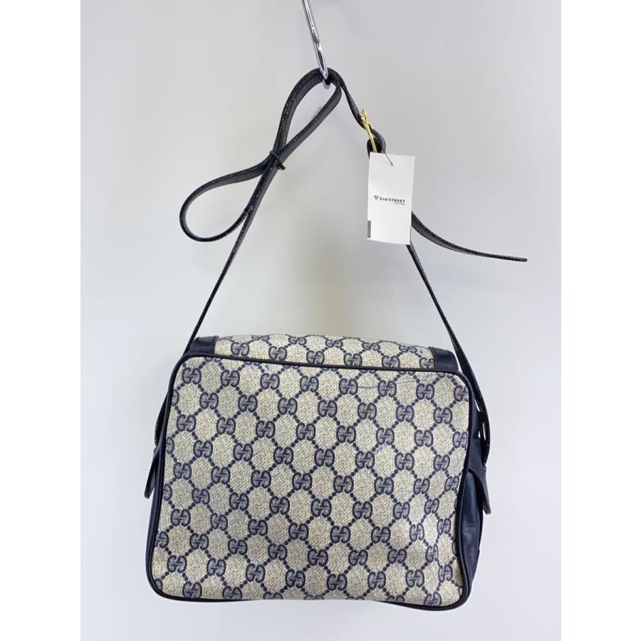 GUCCI◇ショルダーバッグ/--/NVY/総柄 : セカンドストリートYahoo!店
