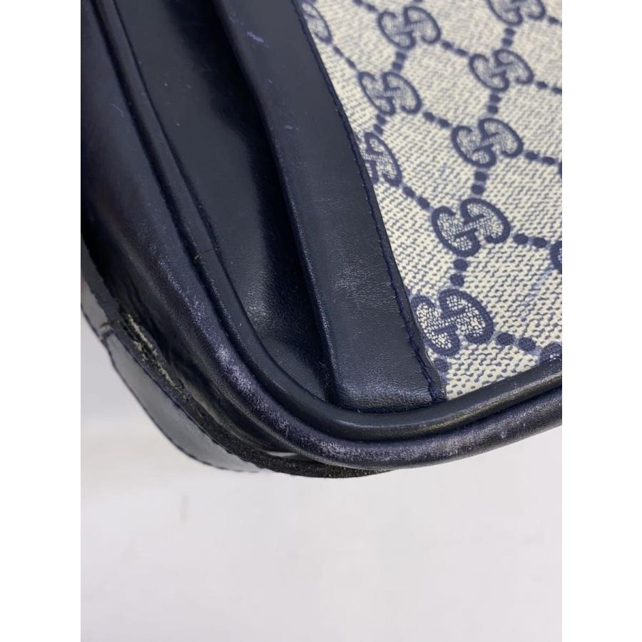 GUCCI◇ショルダーバッグ/--/NVY/総柄 : セカンドストリートYahoo!店