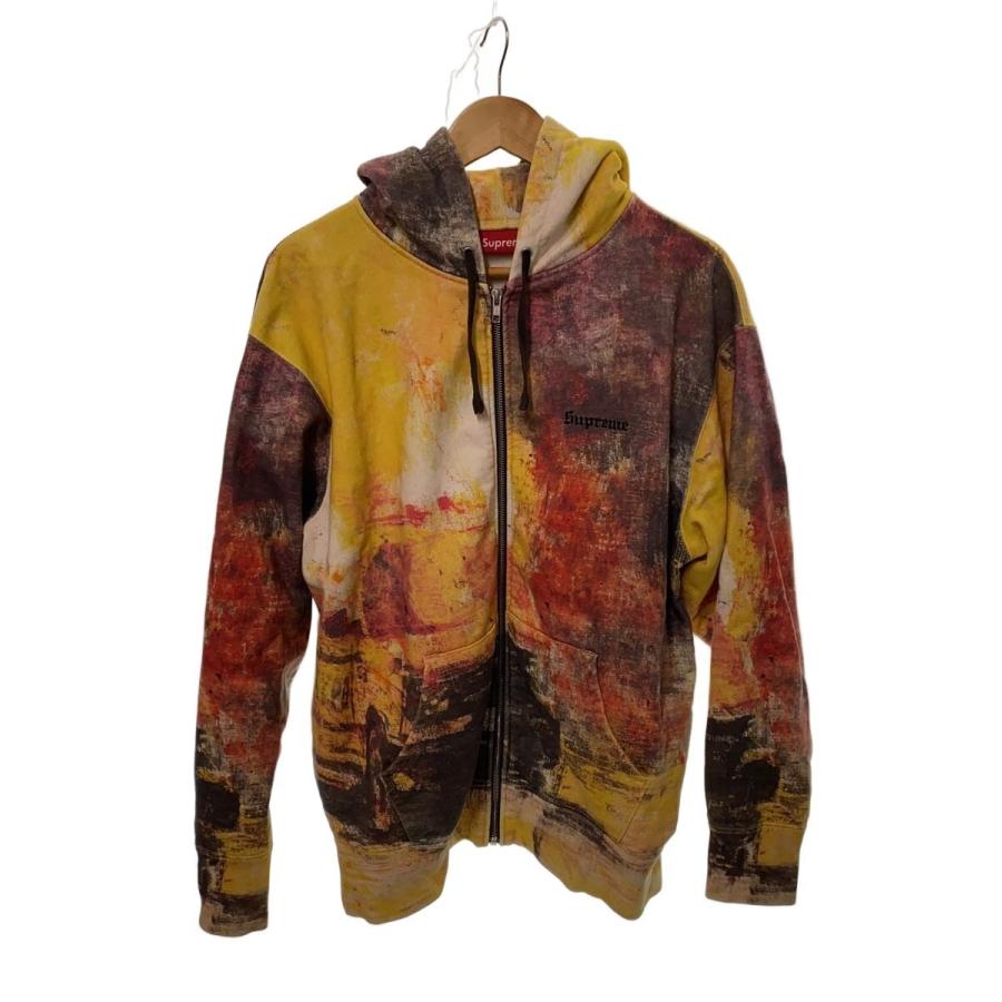 新品　レア　シュプリーム　ジップパーカー Supreme◇ジップパーカー/22AW/FIRE ZIP UP HOODED SWEATSHIRT/M