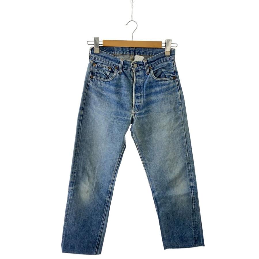 Levi's◇66前期/BIGE/均等V/ボタン裏6/赤耳//ストレートパンツ/デニム