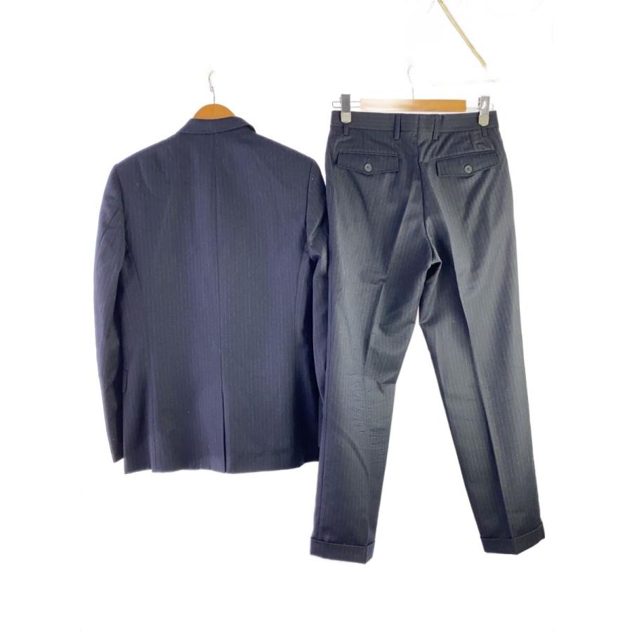 DRIES VAN NOTEN◇ライカ期/スーツ/46/ウール/NVY/ストライプ/3951 
