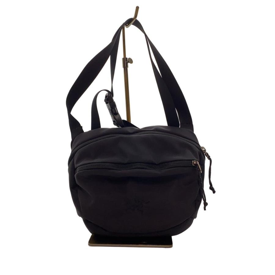 ARC'TERYX◇ショルダーバッグ/ナイロン/BLK/04T-0899906 : セカンド