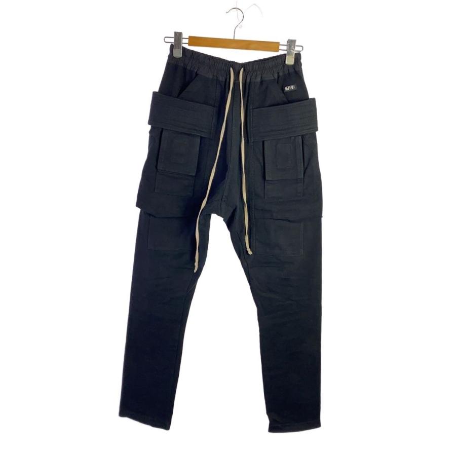 RICK OWENS DRKSHDW◇ボトム/34/コットン/BLK/無地/DU21S2376-RIG