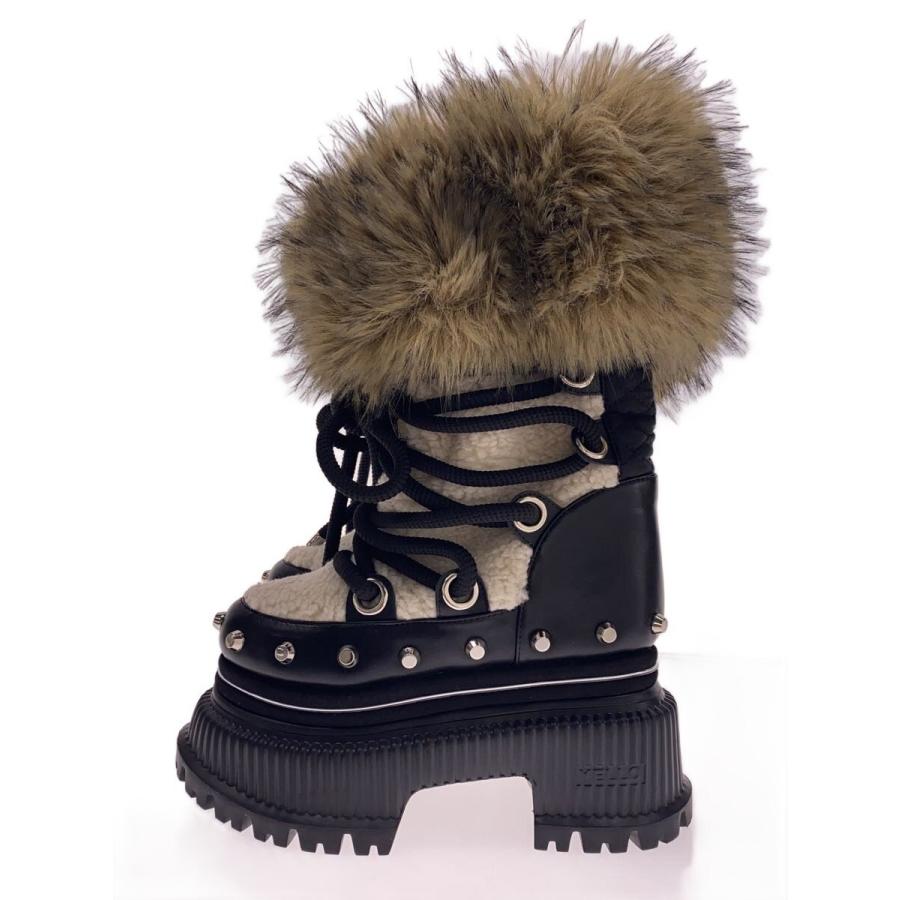 YELLO◇ブーツ/TWO-TONE SHORT BOOTS/BLK : セカンドストリートYahoo