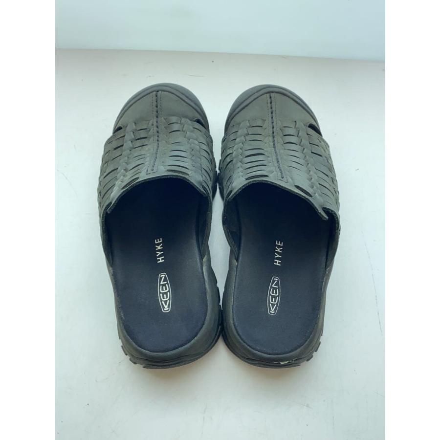 KEEN◇×HYKE/SAN JUAN SANDAL II /サンダル/23cm/BLK/レザー/1028593