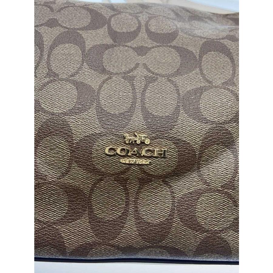 COACH◇シグネチャー柄×パイソン柄 /ショルダーバッグ/--/F68093