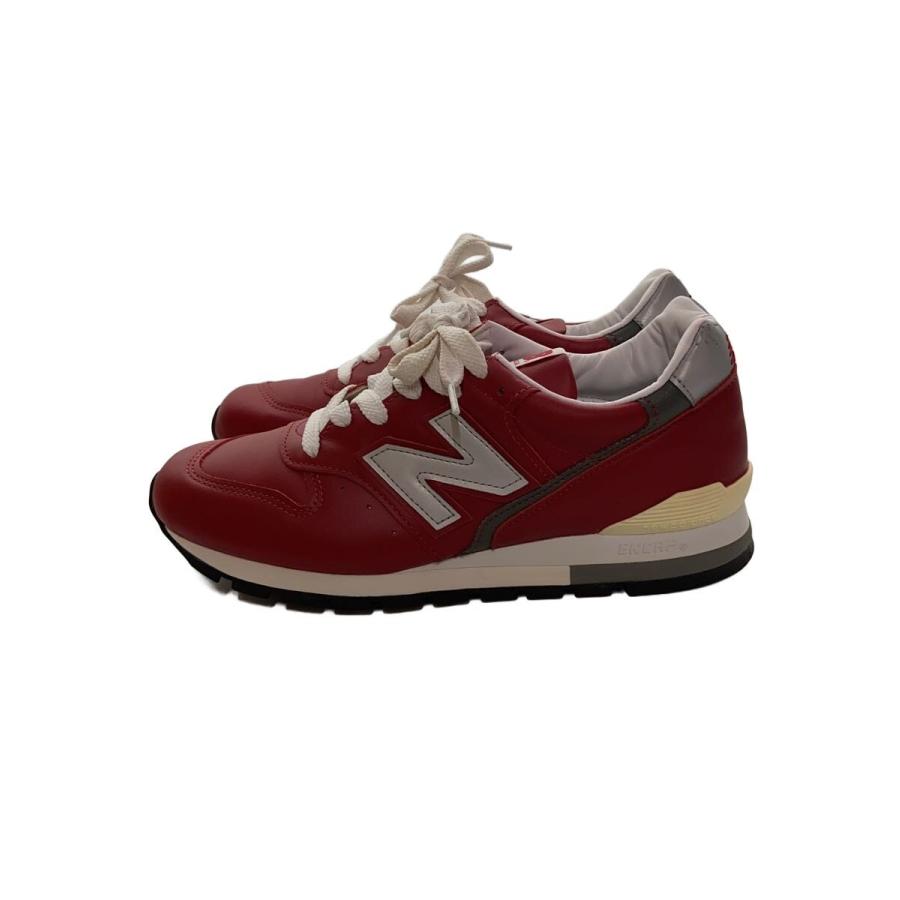 ニューバランスM996LRD レッド made in USA NEW BALANCE◇M996/レッド/Made in USA/26cm/RED// : セカンド
