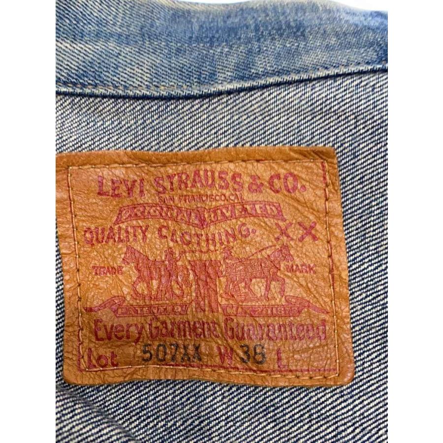 Levi's Vintage Clothing◇00s/507XX/復刻/日本製/Gジャン/38/デニム