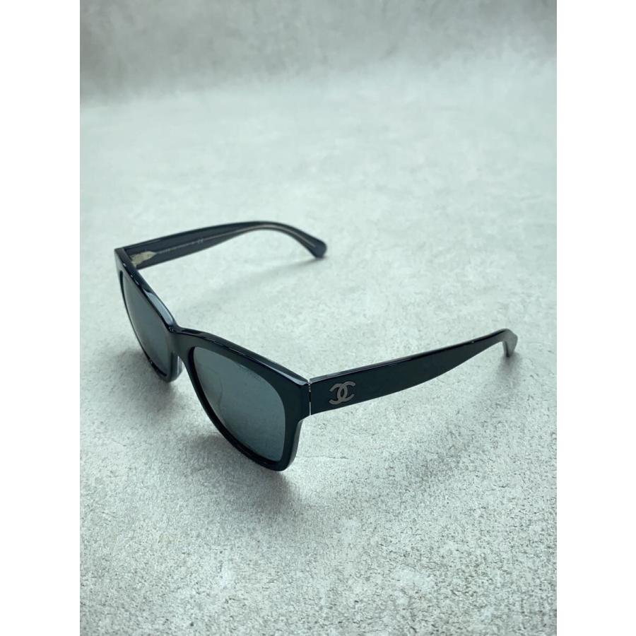 CHANEL◇サングラス/BLK/GRY/レディース/5380-A/ブラック/黒