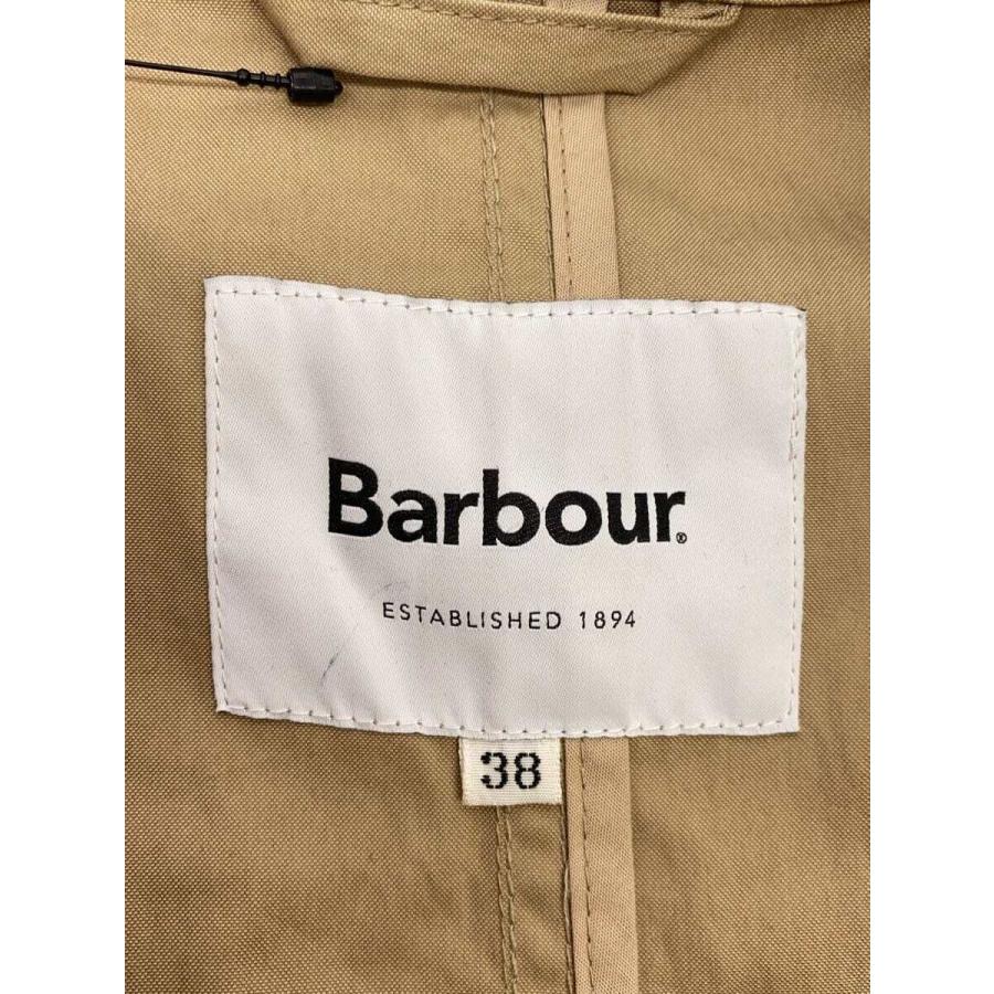 Barbour バブアー　ベージュ トレンチコート　38 Barbour◇トレンチコート/38/コットン/BEG/ベージュ/無地/1801181