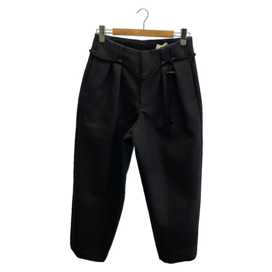 ETHOSENS◇24AW/ストレートパンツ/--/ウール/GRY/無地 : セカンド 