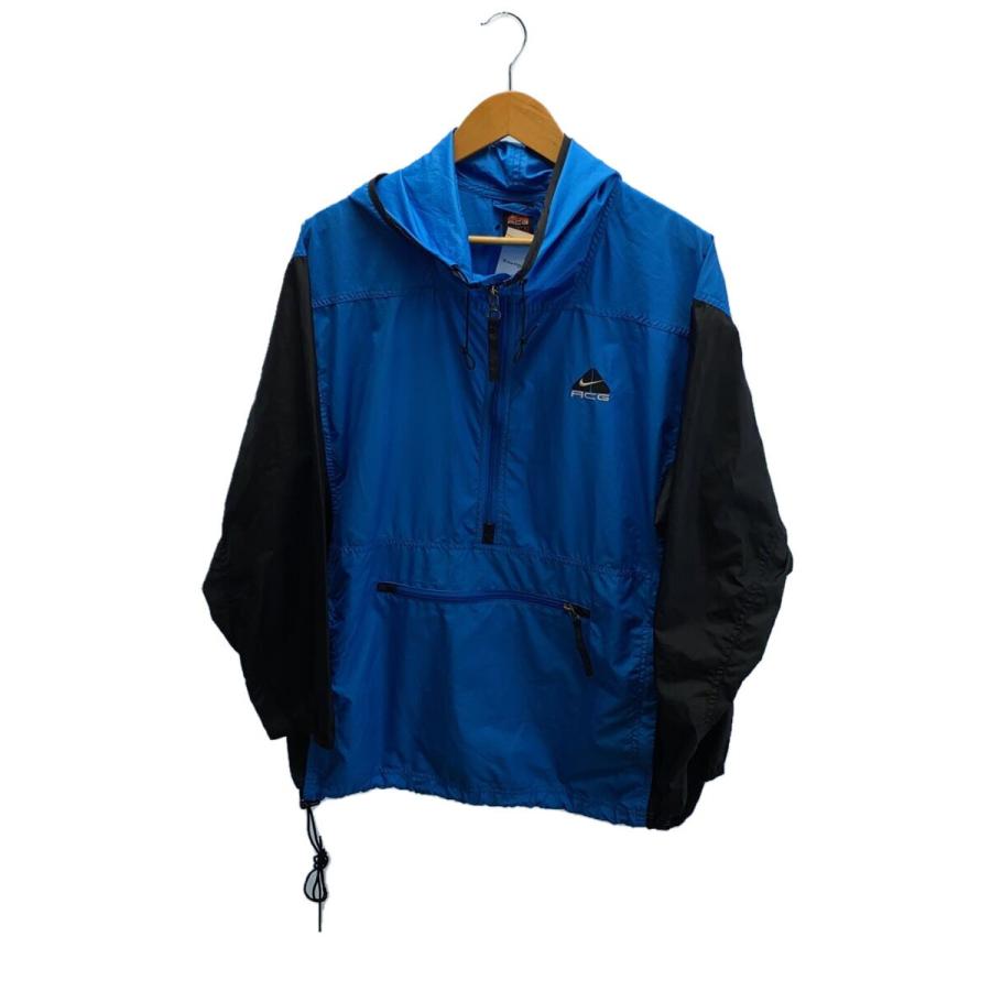 [Nike] ACG マウテンパーカージャケット L 青 NIKE ACG◇マウンテンパーカ/M/ポリエステル/BLU/無地/S7HON