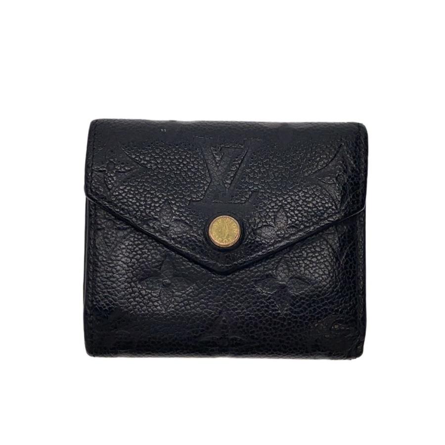 LOUIS VUITTON◇3つ折り財布/--/BLK/モノグラム/メンズ : セカンド
