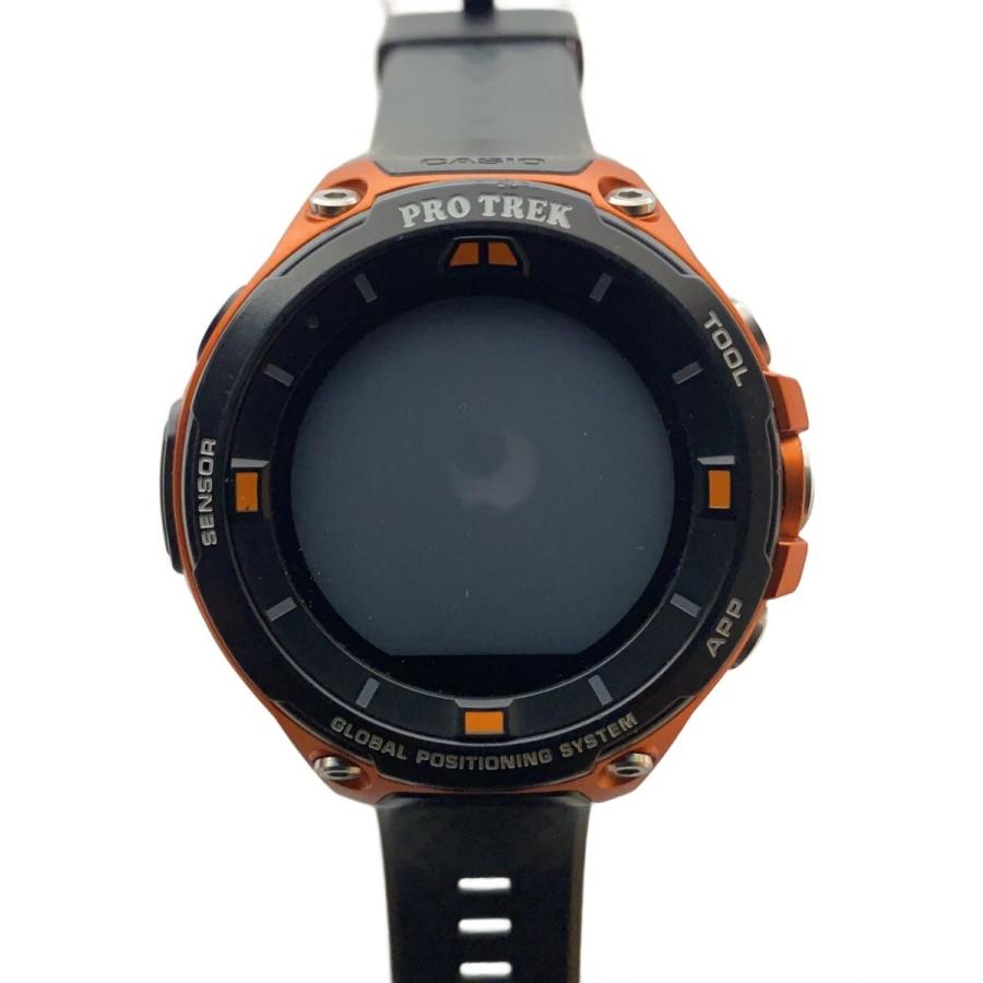 未使用 カシオ PRO TREK Smart WSD-F20 スマートウォッチ CASIO◇スマートウォッチ/デジタル/--/BLK/wsd-f20 : セカンド