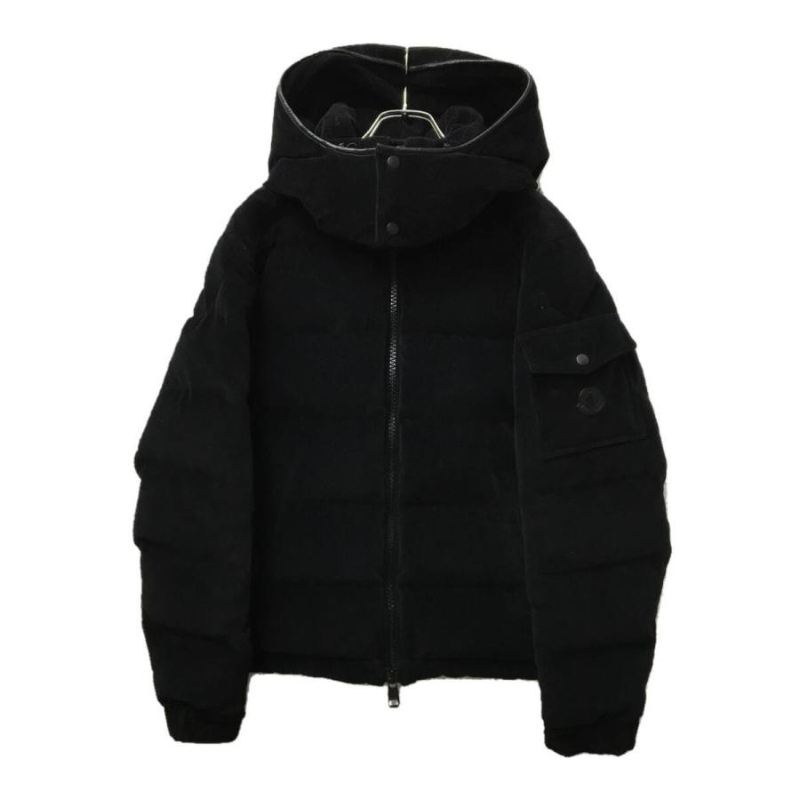 MONCLER◇MAYA GIUBBOTTO/1/コーデュロイ/ブラック/G20911A00167/管EF 