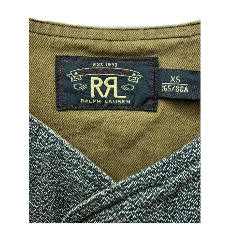 RRL◆ごま塩/ベスト/XS/コットン/GRY｜ssol-shopping｜03