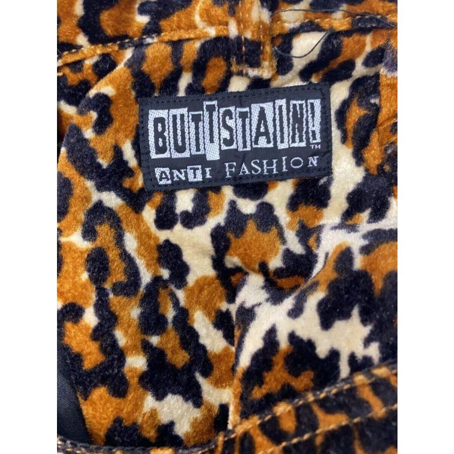 buttstain◇90s/USA製/Leopard Velour Short Pants/M/コットン/マルチ