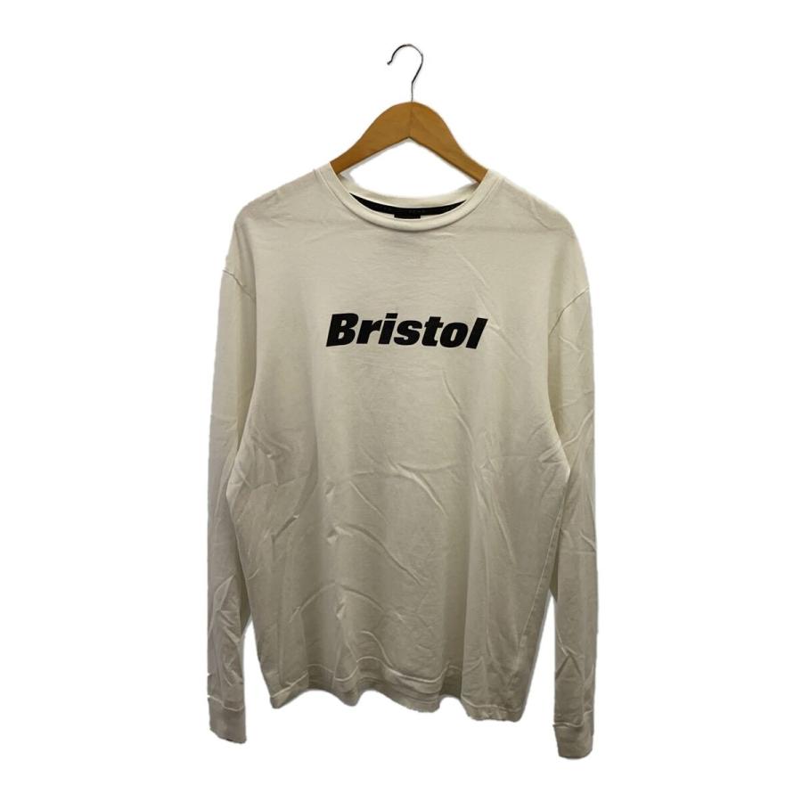 F.C.R.B.(F.C.Real Bristol)◇長袖Tシャツ/M/コットン/WHT/FCRB