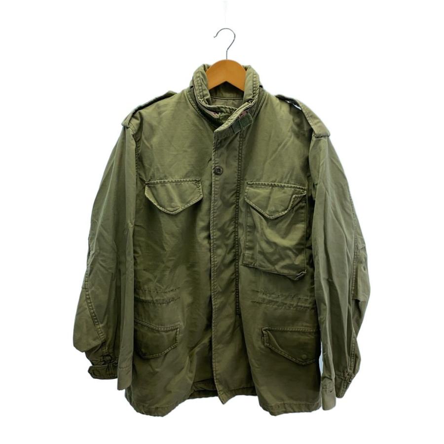 US.ARMY◇M65/ミリタリージャケット/--/コットン/KHK/無地 : セカンド