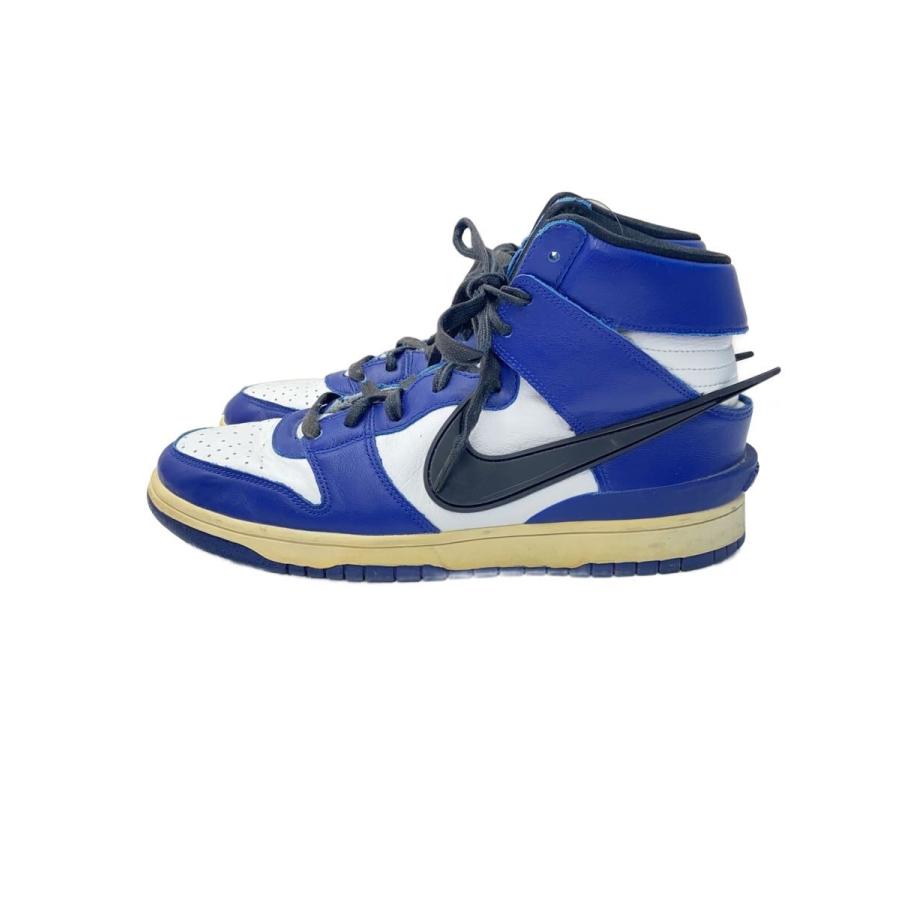 NIKE◇DUNK HI/AMBUSH_ダンク ハイ アンブッシュ/28.5cm/BLU