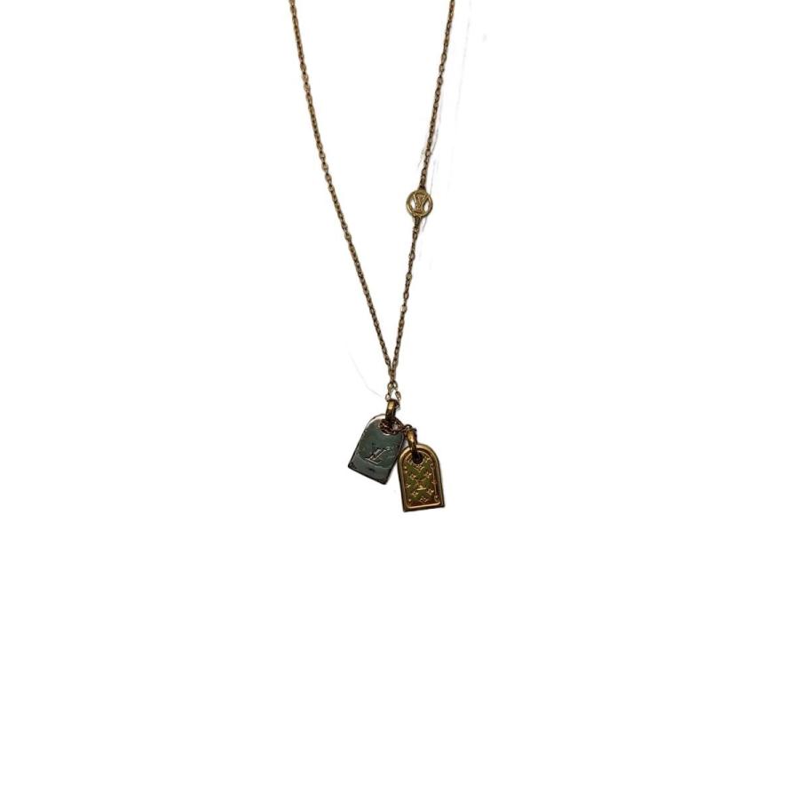 美品 ルイヴィトン ネックレス・ナノグラム_GLD メッキ GLD レディース LOUIS VUITTON◇ネックレス・ナノグラム_GLD/メッキ/GLD/トップ有